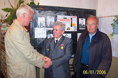 Gerahrd Hofmeier, Oleg Bondarenko und Rupert Scholz